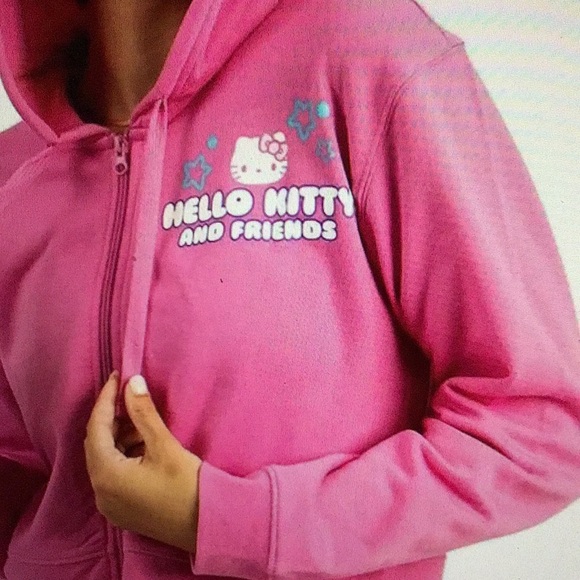 ππ»ON SALE NWT Hello Kitty Hoodie & Jogger Set in Pink - Picture 8 of 16